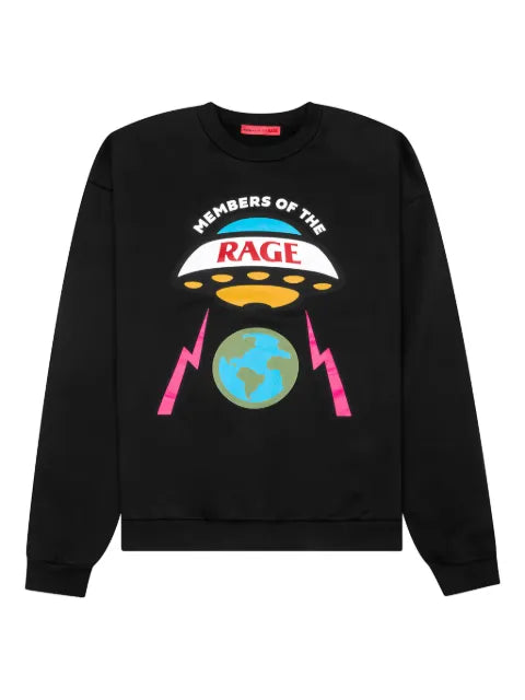 MEMBERS OF THE RAGE crew-neck logo sweatshirt