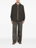 A Tentative Atelier jacket with zip fastening
