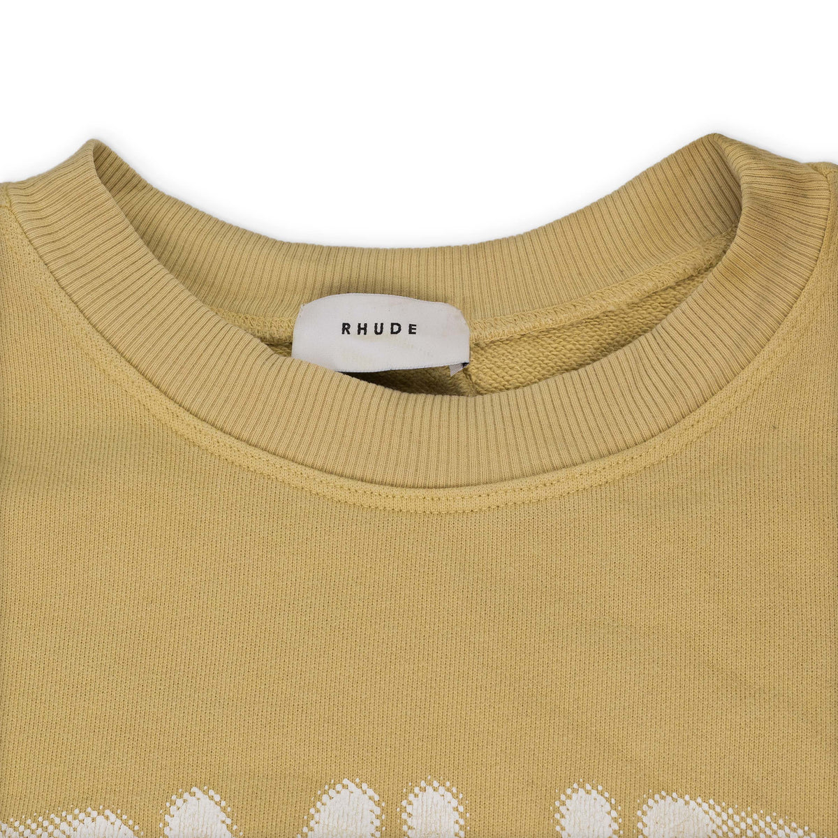Yellow Box Crewneck Sweater