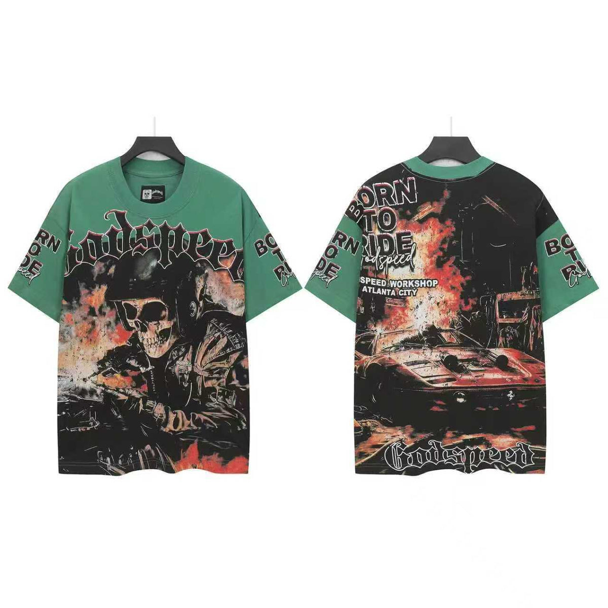 Godspeed Born to Ride Graphic T-Shirt