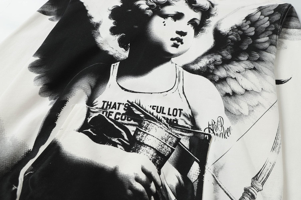 THAT'S A AWFUL LOT OF COUGH SYRUP Angel Graphic Hoodie